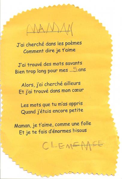 merci mon petit coeur