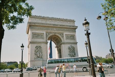 l'arc de triomphe...