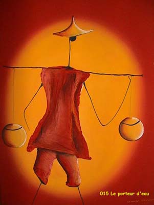 LE PORTEUR D'EAU.