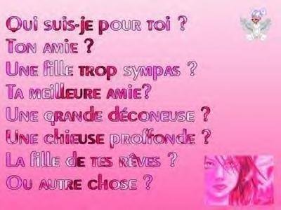 pour mes amis et mes amies